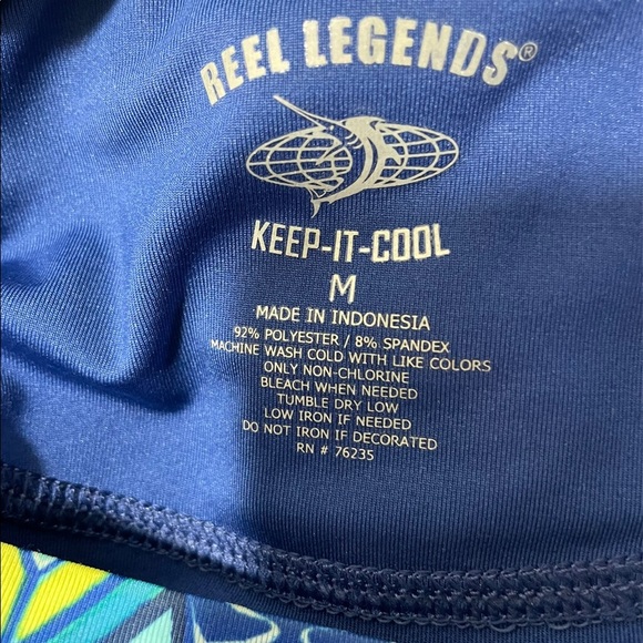 Reel legends keep it cool long sleeve medium top pattern. - Picture 4 of 6